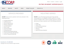 Tablet Screenshot of incorpinc.net